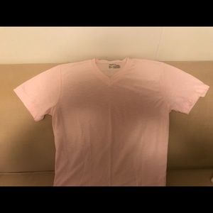 Vertical Sport V Neck T-shirt Size Large